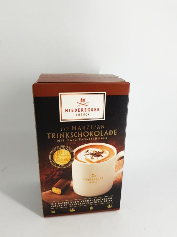 Niederegger Marzipan-Trinkschokolade 杏仁蛋白巧克力飲品（1×10包，250克） – 德國代購 ...