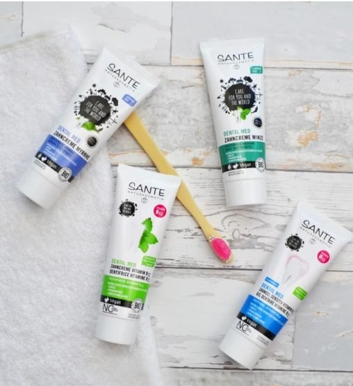 SANTE DENTAL MED Zahnpasta Myrrhe 有機綠茶+沒藥 藥用牙膏, 75ml：圖片 5