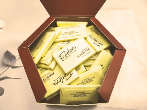現貨 賭神巧克力 德國 Feodora巧克力 30片( 225G) Edelbitter 75%：圖片 5