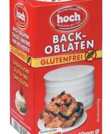 Hoch Backoblaten, 50 mm Durchmesser