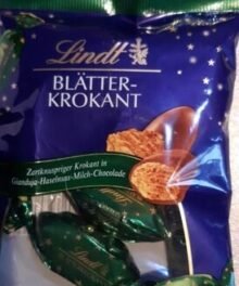 Lindt Blätterkrokant Doppel 90g lxmas25