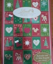Lindt Adventskalender "Frohes Fest" 115g lxmas25