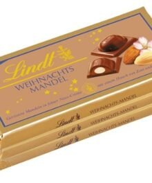 LINDT WEIHNACHTS-MANDEL-SCHOKOLADENTAFL 100G lxmas25