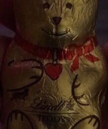LINDT TEDDY 40g Packung Weihnachten lxmas25