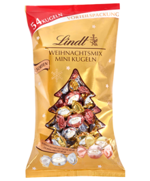 Lindt XXL Glamour Mischbeutel Schokolade 268g lxmas25