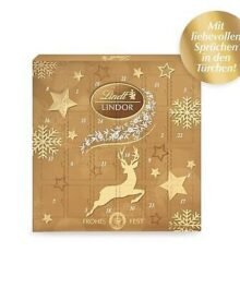 Lindt Mini-Adventskalender Lindor 109g lxmas25