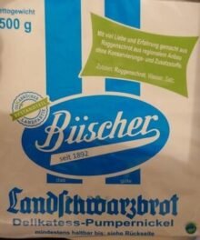 Büscher Landschwarzbrot ohne Konservierungsstoffe