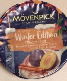 Mövenpick Feinjoghurt - Apfelstrudel, Tiramisu, Zimtschnecke, Winterpflaume