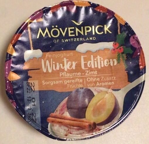 Mövenpick Feinjoghurt - Apfelstrudel, Tiramisu, Zimtschnecke, Winterpflaume