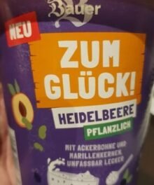 Bauer ZumGlück! Heidelbeere, Pfirsich-Maracuja
