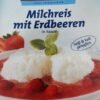 Frischeria Milchreis mit Erdbeeren in Sauce