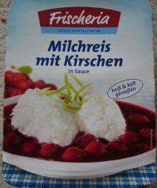 Frischeria Milchreis m.Kirschen in Sauce