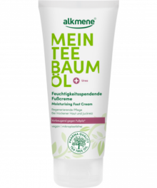 Alkmene Teebaumöl Fußcreme Feuchtigkeitsspendend
