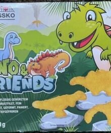 Vossko Dino & Friends Hähnchenbrustfilet in Dinosaurierform