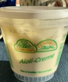 Dahlhoff Aioli Creme