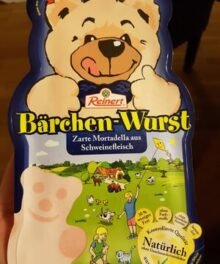 Reinert Bärchen-Wurst zarte Mortadella aus Schweinefleisch