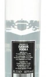 Fjodor Premium Vodka 40% Vol.