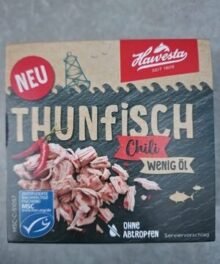 Hawesta Thunfisch Chili wenig Öl