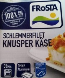 Frosta MSC Schlemmerfilet Knusper Käse