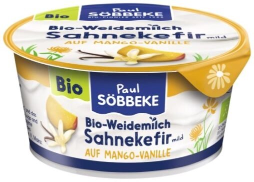 Söbbeke Bio Sahnekefir Mango-Vanille