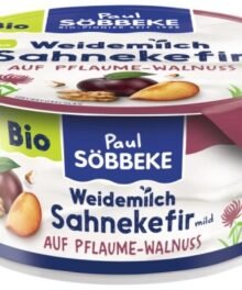 Söbbeke Bio Sahnekefir Pflaume-Walnuss