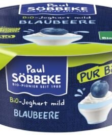 Söbbeke Pur Bio Joghurt Blaubeere 3,8% Fett