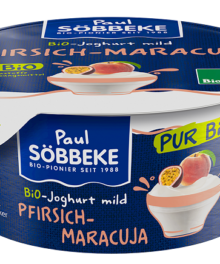 Söbbeke Bio Joghurt Pfirsich-Maracuja 3,8% Fett