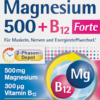 Tetesept Magnesium 500 + B12 300 myg. Tabletten