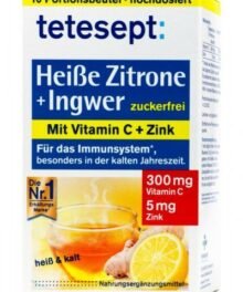 Tetesept Heiße Zitrone mit Ingwer zuckerfrei