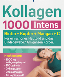 Tetesept 膠原蛋白1000強效片 [Kollagen 1000 Intensiv Tabletten]