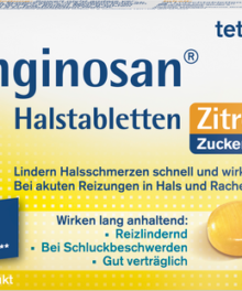 Tetesept Anginosan 檸檬無糖喉糖 [Halstabletten Zitrone Zuckerfrei]
