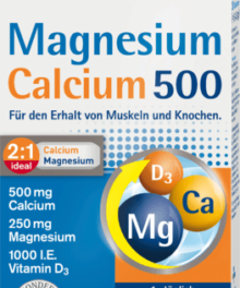 Tetesept Magnesium + Calcium 500 Tabletten