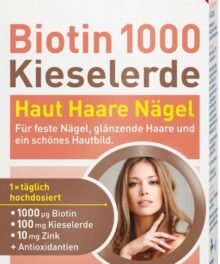 Tetesept 生物素1000 + 硅酸鹽 [Biotin 1000 + Kieselerde]