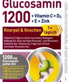 Tetesept Glucosamin 1200 +Vit.C+D3+E+Zink