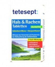 Tetesept Hals Tabletten Isländisch Moos Zuckerfrei