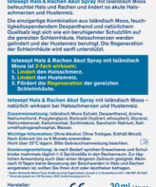Tetesept Hals und Rachen Spray