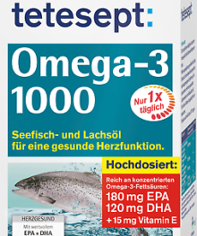 Tetesept Omega 3 Lachsöl 1000