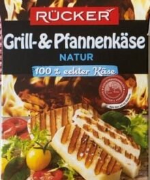 Rücker Grill- und Pfannenkäse Natur 45% Fett i. Tr.
