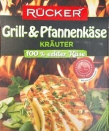 Rücker Grill- und Pfannenkäse Kräuter, 45% Fett i.Tr.