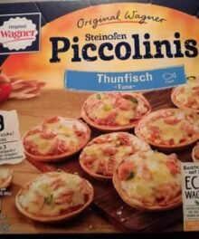 Wagner Piccolinis Thunfisch Mini-Pizzen