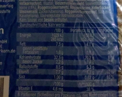 Lieken Urkorn Vollkorn Kerni