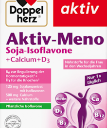 Doppelherz Meno Soja-Isoflavone + Ca + Vitamin D3
