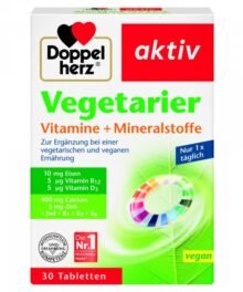 Doppelherz 素食者維他命及礦物質  [Vegetarier Vitamin und Mineralstoffe]