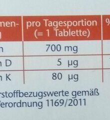 Doppelherz Calcium 700 + D3