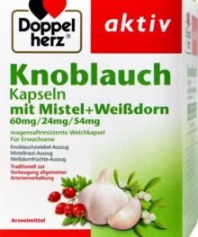 Doppelherz Knoblauch Weißdorn Mistel