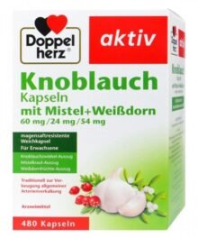 Doppelherz Knoblauch Weißdorn Mistel