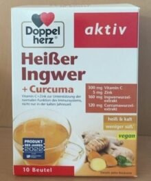 Doppelherz 熱薑與薑黃 [Heißer Ingwer und Curcuma]