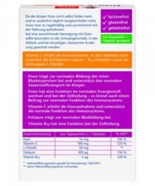 Doppelherz Eisen + C + Histidin + Folsäure