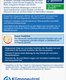 Doppelherz Magnesium 500 für die Nacht