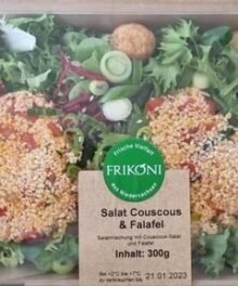 Couscous & Falafel Salat
